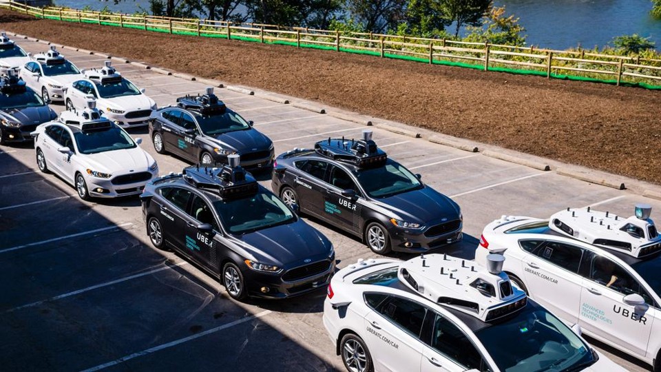 Carro autônomo da Uber se envolveu em um acidente nos Estados Unidos | Angelo Merendino/AFP