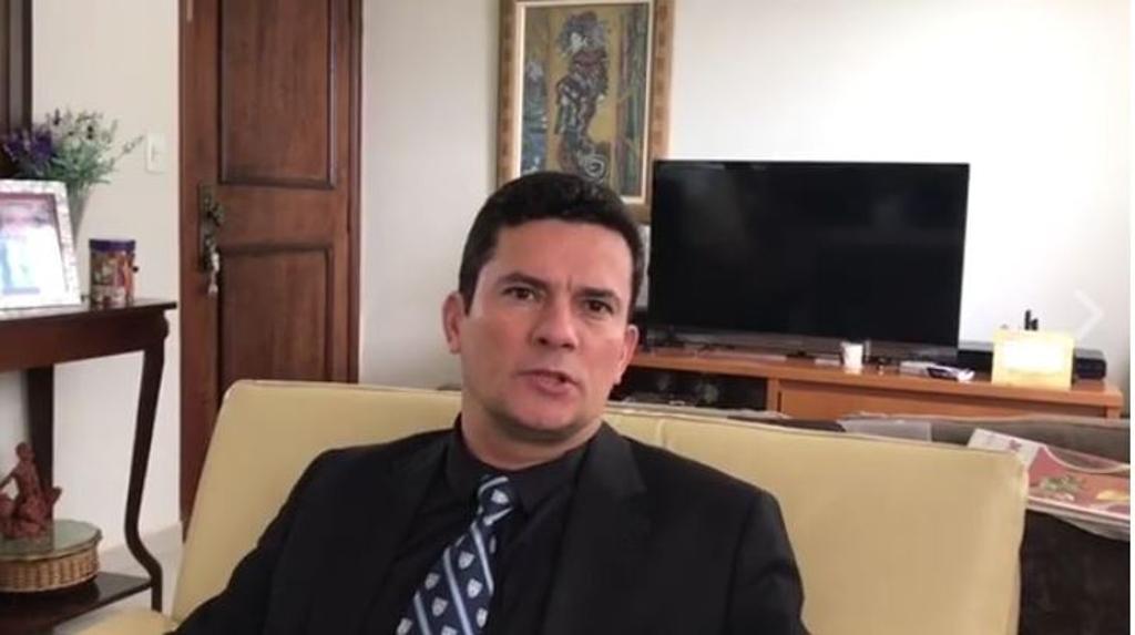 Em vídeo, Moro agradece apoio à lava Jato | Reprodução/