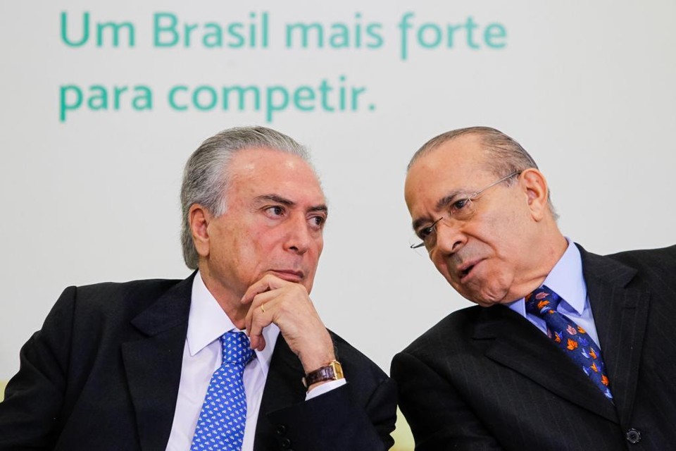 Michel Temer e Eliseu Padilha: ministro se recupera de cirurgia em Porto Alegre, mas seu retorno ao governo ainda é dúvida | Beto Barata/PR