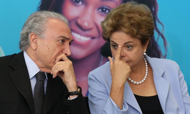 Temer (à esq.) e Dilma | Lula Marques/Agência PT