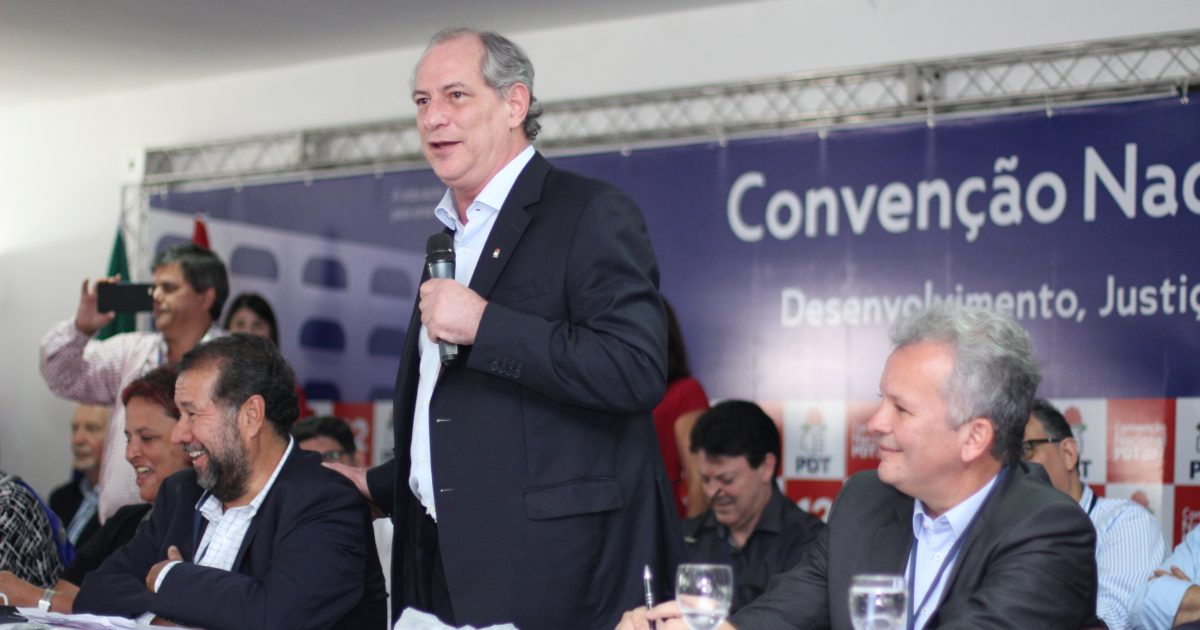 Ciro Gomes participa de evento do PDT | Divulgação/PDT Nacional
