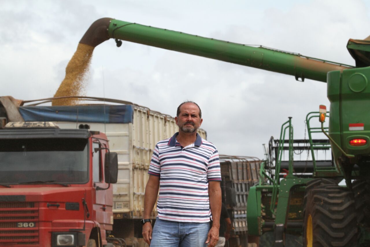 Claudionor Nunes conta que, para os padrões da região, que não costuma apresentar médias de produtividade tão altas, o resultado do ciclo passado já havia sido muito bom. | Gerson Klaina/Tribuna do Paraná