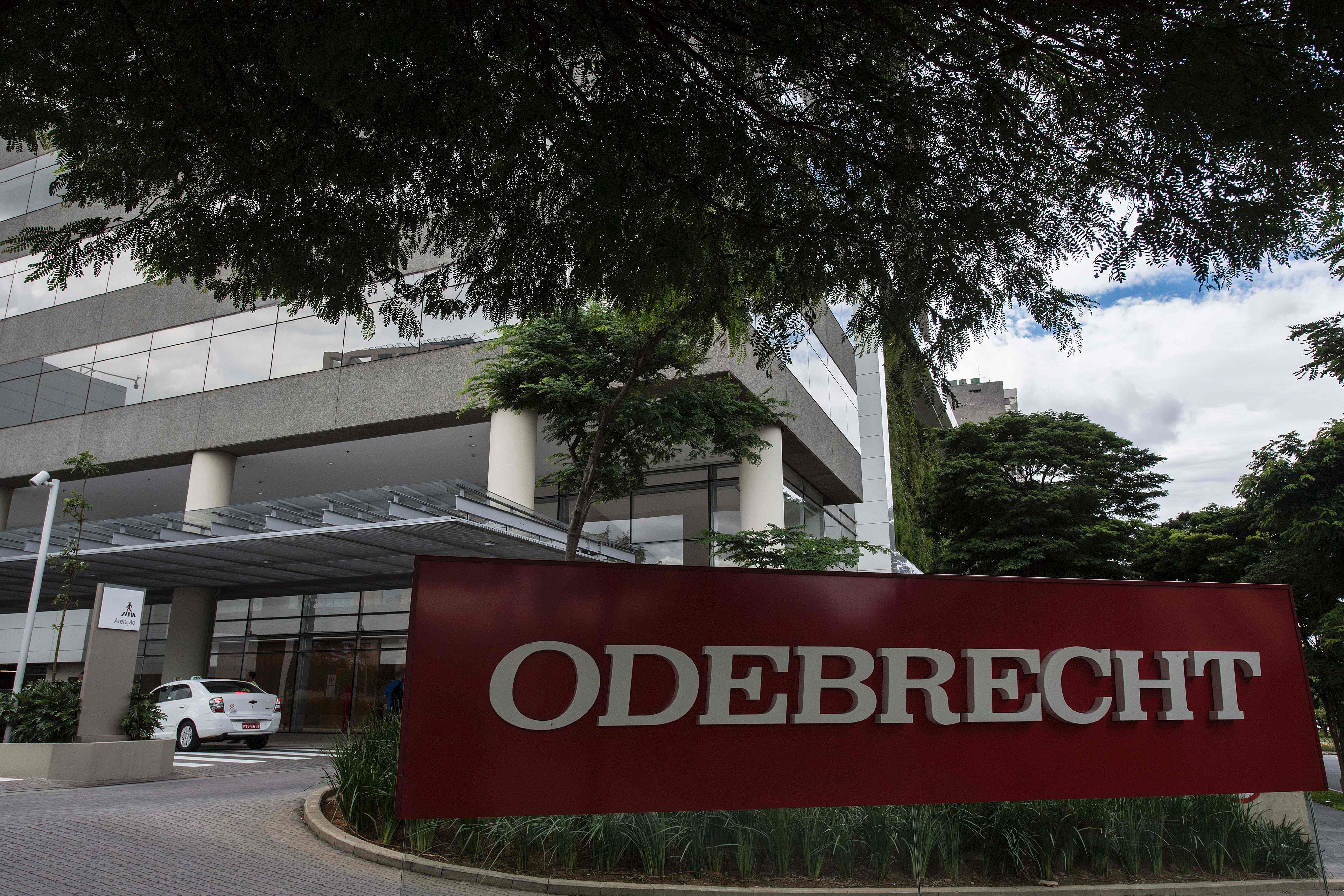 Sede da Odebrecht em São Paulo: setor de propinas fez pagamentos no Brasil e no exterior. | Nelson Almeida/AFP