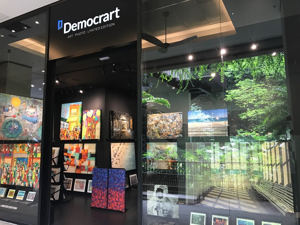 A galeria conta atualmente com mais de 150 artistas entre brasileiros, cubanos, europeus e norte-americanos. | Democrart/Divulgação