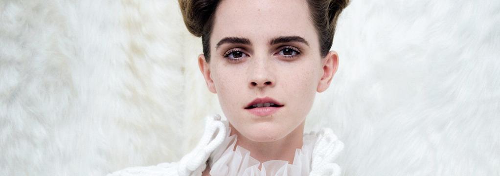 Emma Watson na foto da Vanity Fair pela qual foi criticada | Tim Walker/Vanity Fair