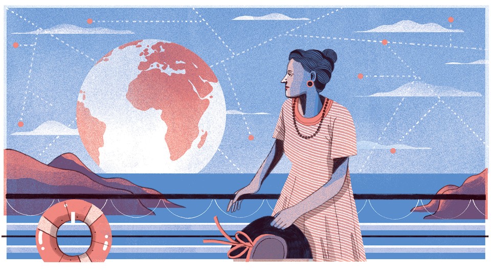Do Paraná à Índia: crônicas retratam o mundo pelos olhos de Cecília Meireles | Ilustração: Felipe Lima/