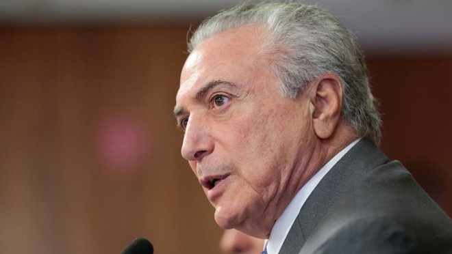 Temer vai sancionar, com alguns vetos, o projeto de lei que regulamenta a terceirização irrestrita | Marcos Correa/PR