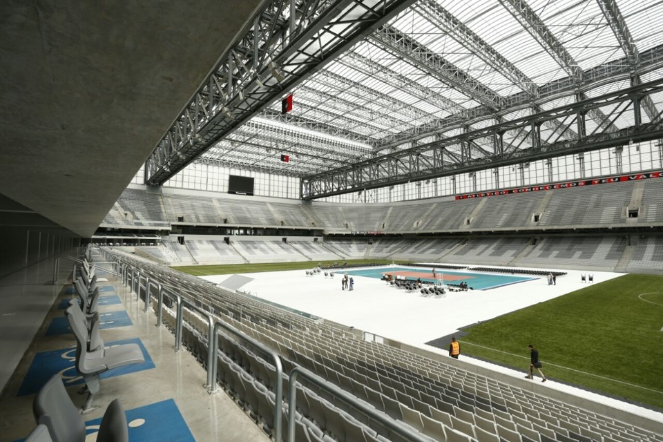Arena da Baixada recebeu amistoso da seleção no ano passado. | /Gazeta do Povo