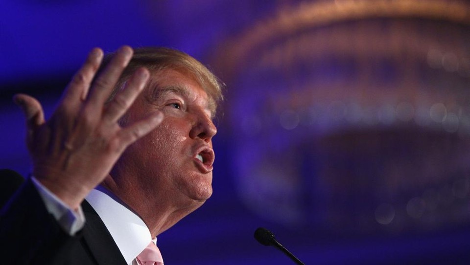 Donald Trump: com declarações polêmicas e milhões de seguidores, construiu grande parte de sua campanha eleitoral através de tweets. | Win Mcnamee/AFP
