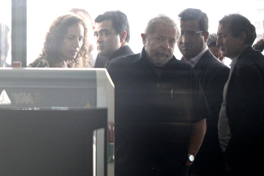 Lula após condução coercitiva: suposto vídeo da ação seria usado para inspirar cena de filme. | Márcio Fernandes /Estadão Conteúdo