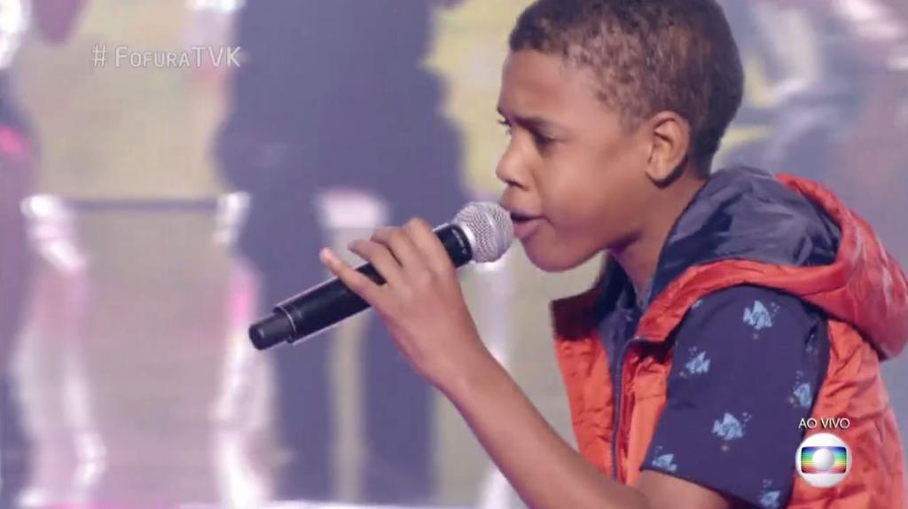 Juan emocionou ao som de “É o Amor” | Reprodução/TV Globo