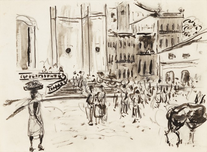 Igreja da Conceição da Praia, em Salvador nos anos 1940. | Reprodução