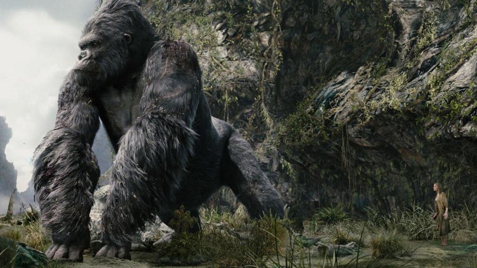 “Kong – A Ilha da Caveira” tenta recriar o macacão rei de Hollywood Cena de “Kong – A Ilha da Caveira”: cineasta Jordan Vogt-Roberts insiste que novo filme não é um remake. | Divulgação
