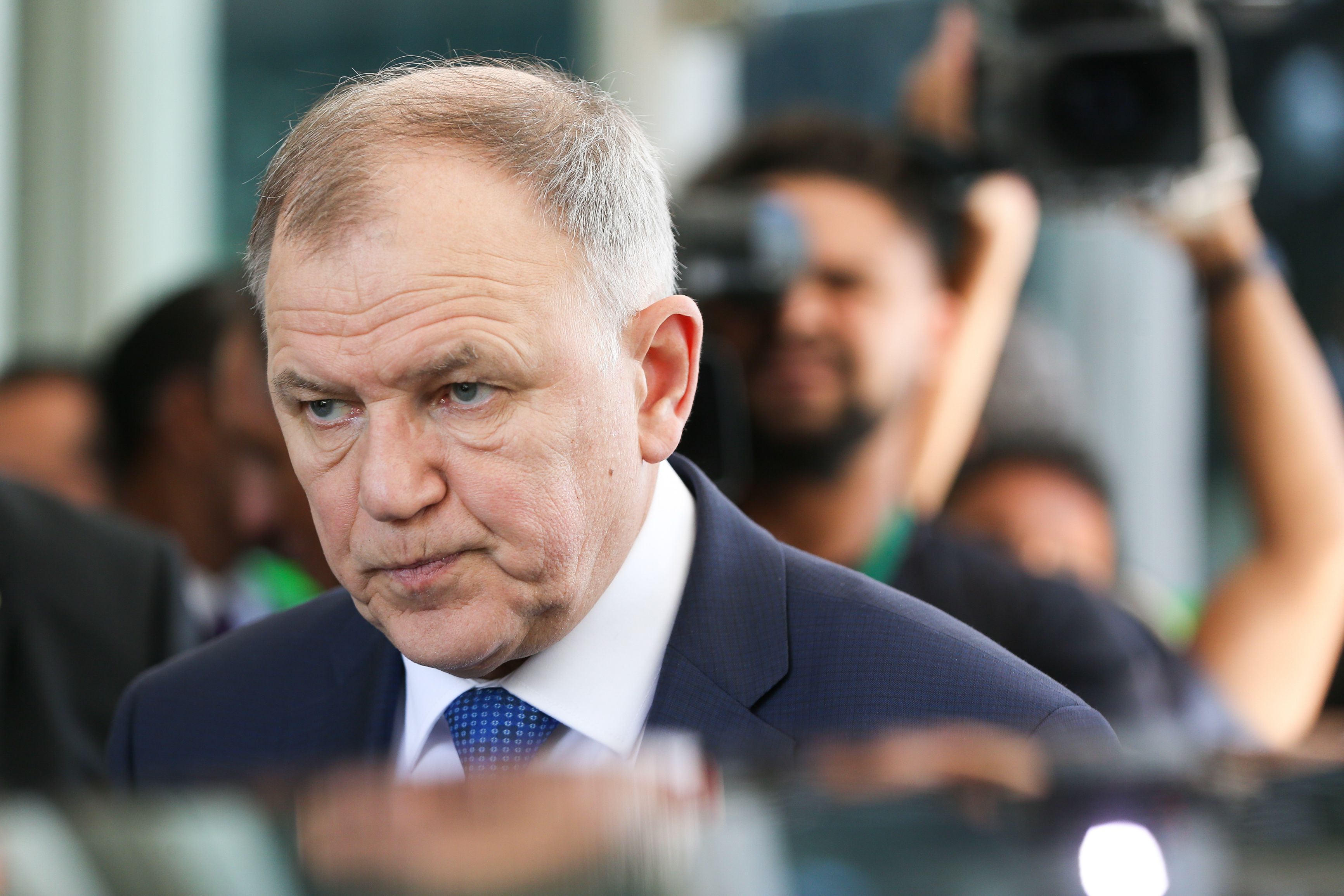 Para Vytenis Andriukaitis, suspeitas de corrupção no sistema brasileiro de fiscalização fitossanitária são “inaceitáveis”. | Marcelo Camargo/Agência Brasil