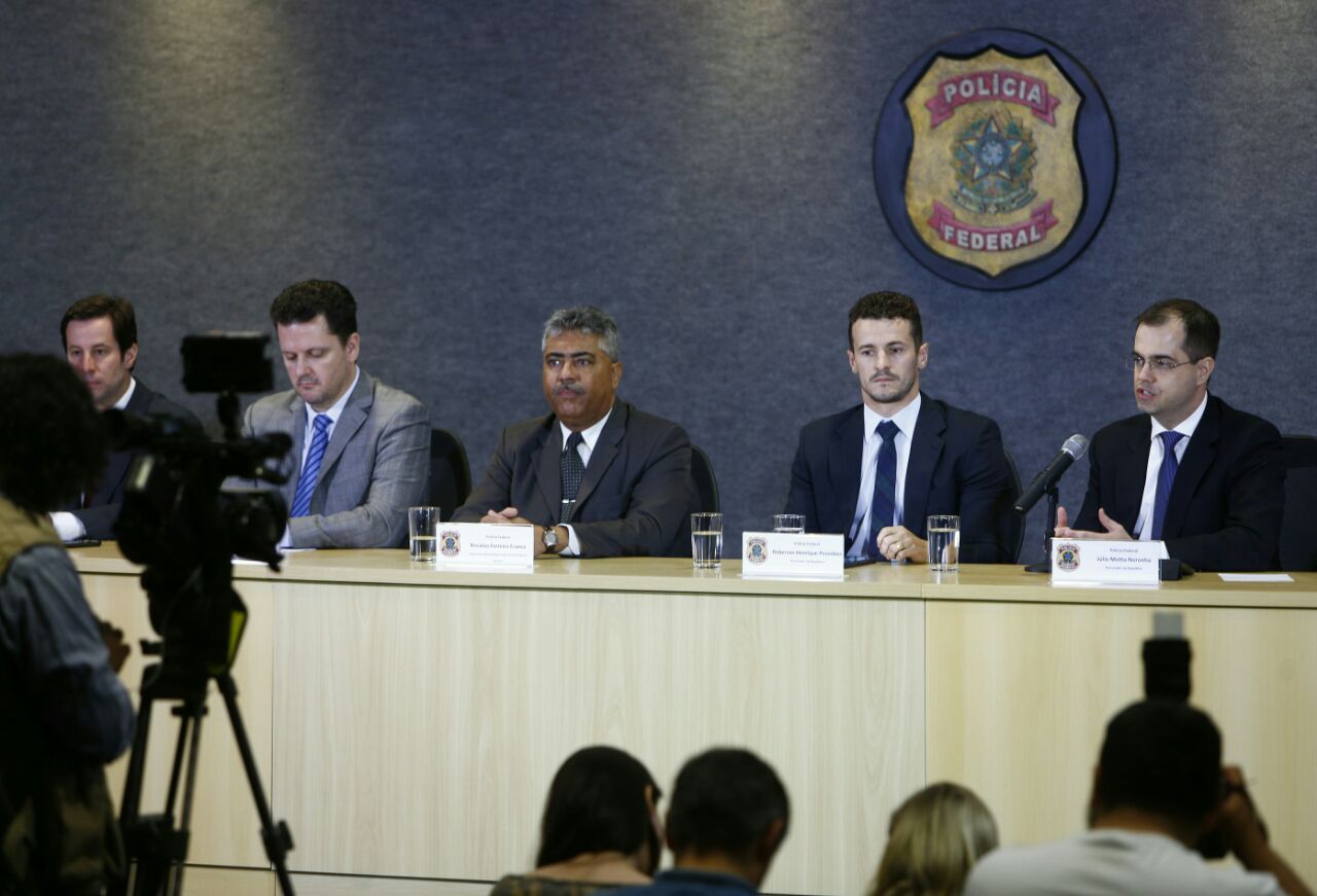 Polícia Federal concedeu entrevista coletiva na manhã desta terça-feira sobre nova fase da Lava Jato | Aniele Nascimento/