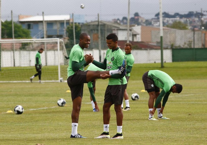 Treino do Coritiba no CT da Graciosa. | Aniele Nascimento/Gazeta do Povo
