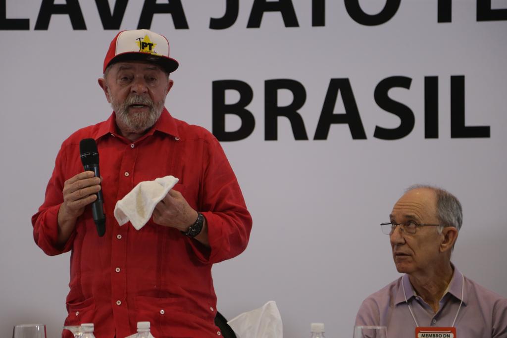 Lula fala durante seminário do PT sobre a Lava Jato | Paulo Pinto/Agencia PT