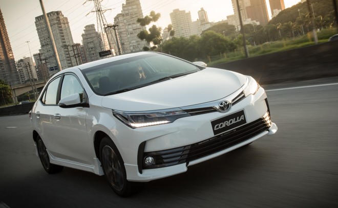 Toyota Corolla ganha reestilização no Brasil, fica mais jovem e aumenta o nível de equipamentos para manter a liderança no segmento de sedãs . | Toyota/Divulgação