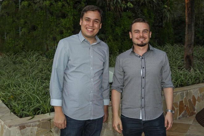 Metade da Positivo, Hi Technologies entra para lista de startups de alto impacto. Na foto, os sócios-diretores da Hi Techonologies, Marcus Figueredo e Sérgio Rogal . | Antônio More / Arquivo/ Gazeta do Povo