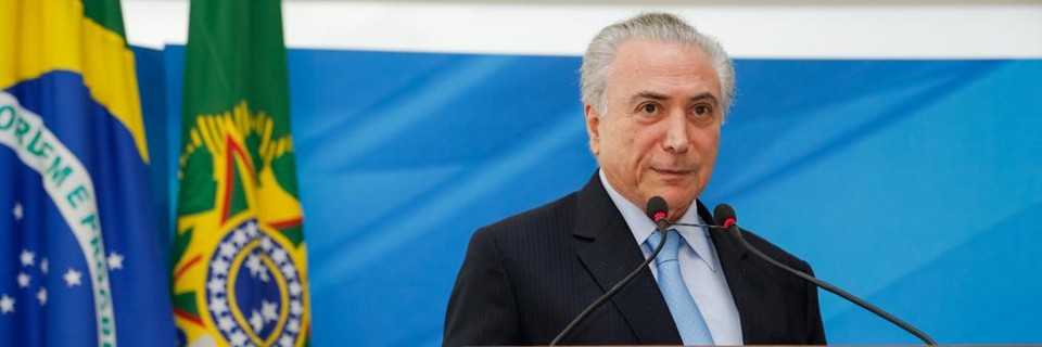 O presidente Michel Temer | Marcos Correa/PR