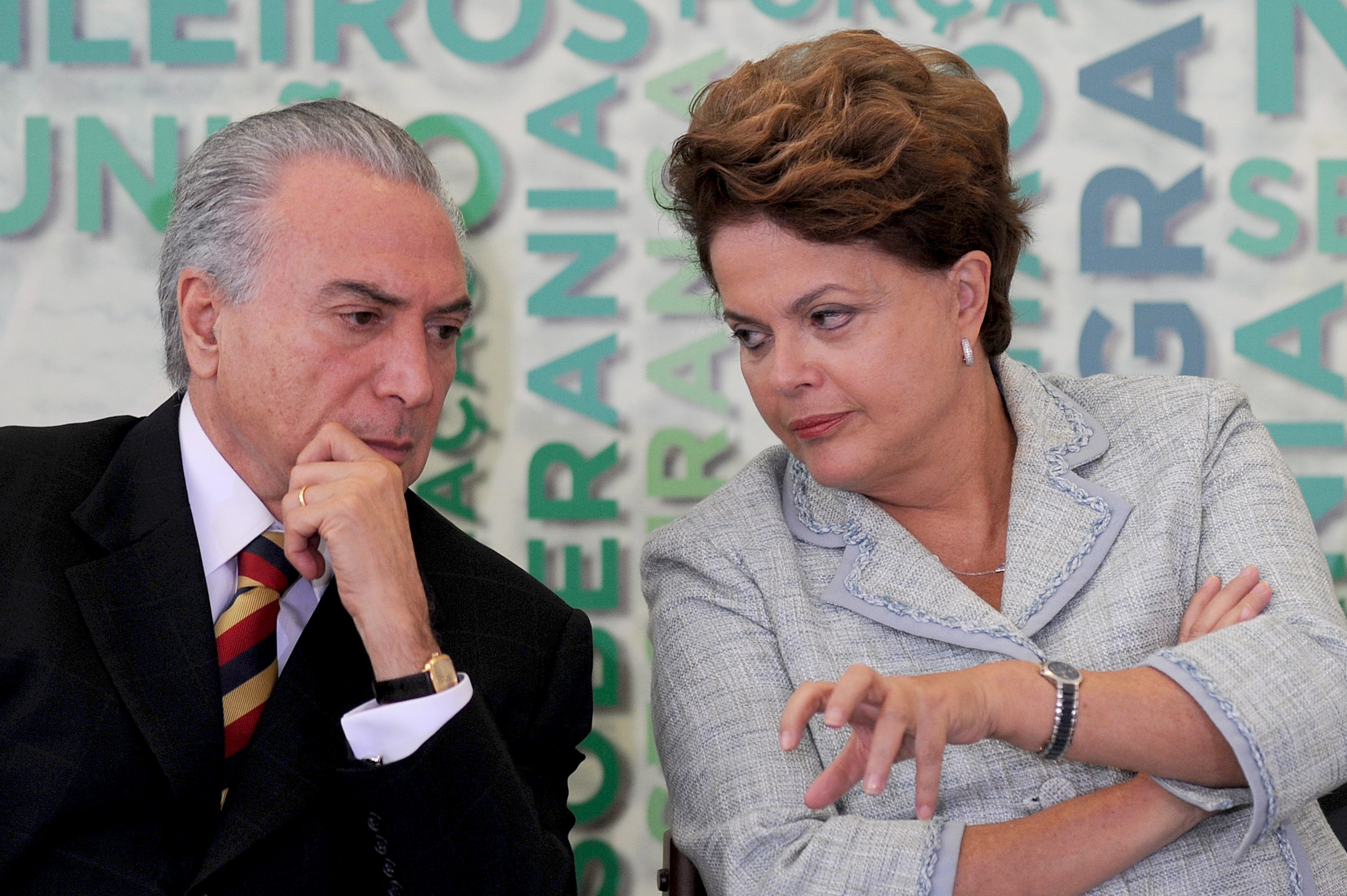 Temer e Dilma: julgamento sobre contas da chapa começa na próxima semana. | Evaristo SA/AFP
