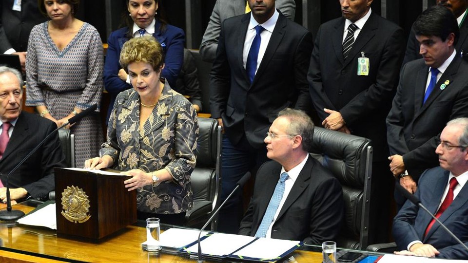 Na abertura do ano legislativo de 2016, Dilma defendeu a necessidade de mudar as regras da aposentadoria. | Fábio Rodrigues Pozzebom/Agência Brasil