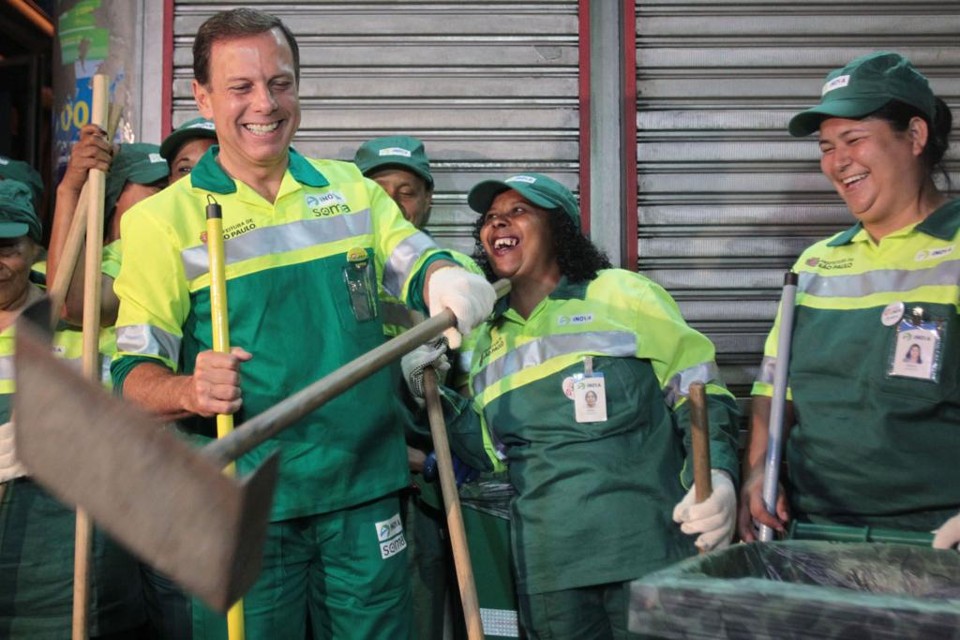 Doria: agenda midiática é uma das marcas do mandato. | Felipe Rau/Estadão Conteúdo
