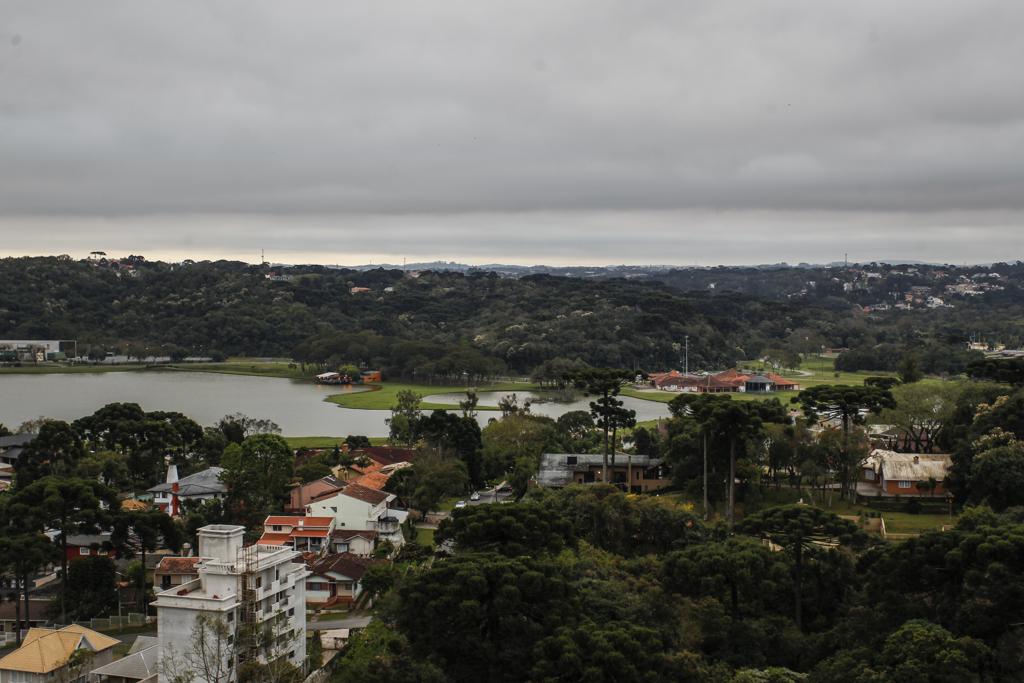 Vista do Parque Barigui, em Curitiba | Daniel Castellano/Gazeta do Povo