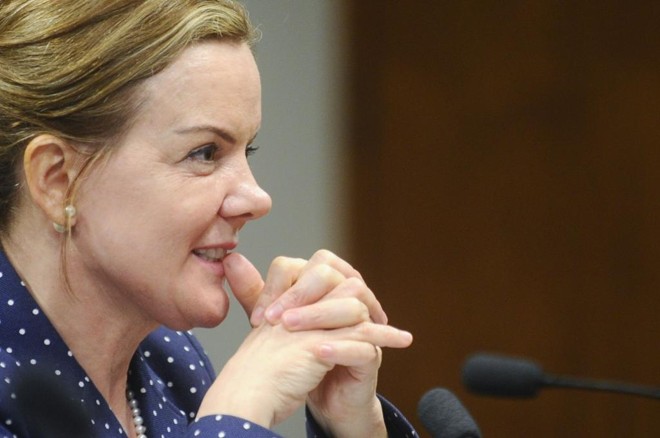 Gleisi: segundo aliados, senadora deve optar pela disputa para a Câmara dos Deputados em 2018. | Marcos Oliveira/Agência Senado