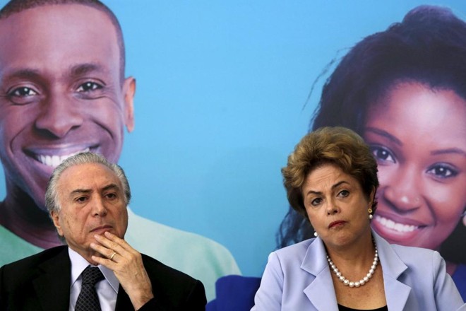Temer e Dilma: ação pode levar à cassação da chapa. | Ueslei Marcelino /Reuters