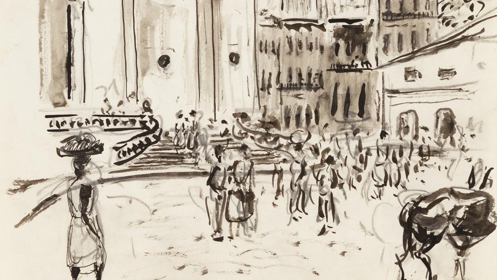 Pintor- viajante: francês Paul Garfunkel retratou o cotidiano brasileiro. | Reprodução/