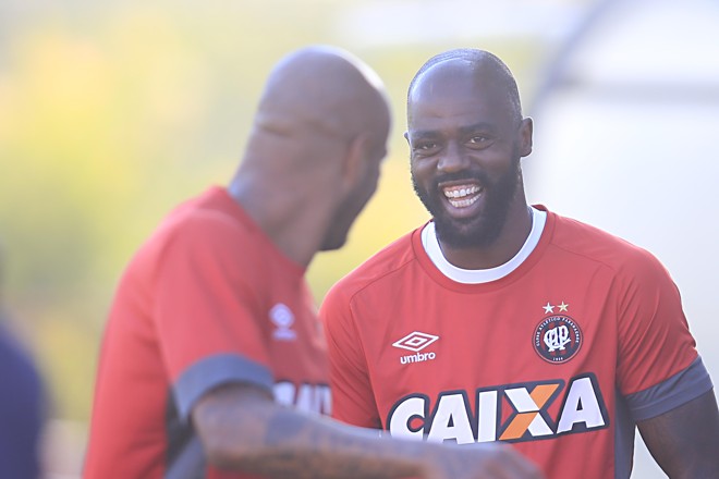 Atacante Grafite pode não começar a partida. | Albari Rosa/Gazeta do Povo