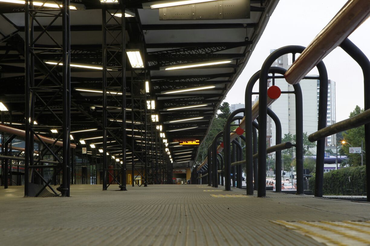 Terminais amanheceram vazios nesta quarta-feira (15) | Jonathan Campos