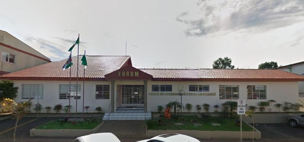 No total, 13 servidores do fórum de Barracão ingressaram com 173 processos no Juizado Especial Cível da comarca. | Google Earth/