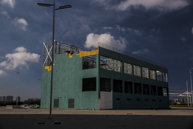O que sobrou do centro internacional de transmissão | DADO GALDIERI/NYT