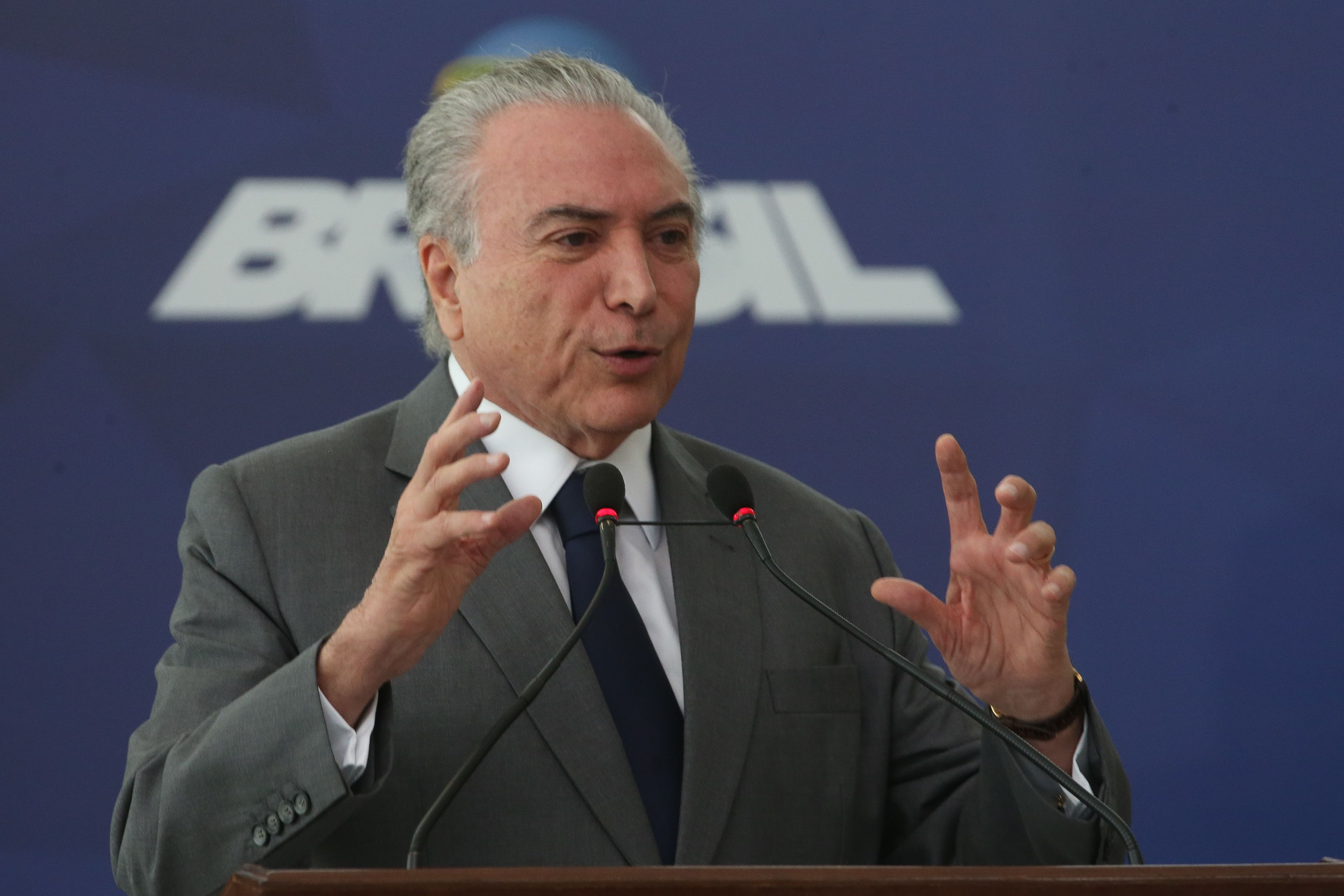 Depoimentos de ex-executivos da Odebrecht complicaram a situação de Michel Temer | Antonio Cruz/Agência Brasil