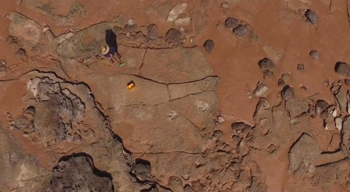 Região da Península Dampier, no litoral Oeste da Austrália, concentra descobertas mais recentes de pegadas de dinossauros | Reprodução News.com.au/