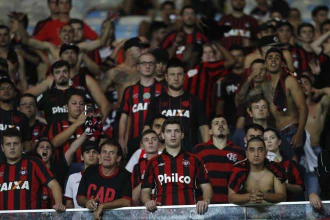 Torcida do Atlético no Maracanã. | Jonathan Campos/Gazeta do Povo