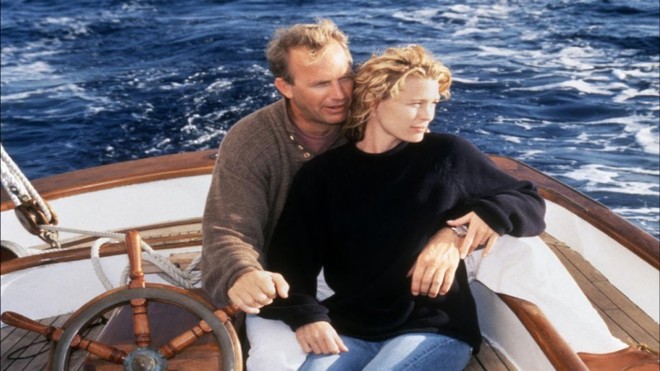 Kevin Costner e Robin Wright estrelaram “Uma Carta de Amor” em 1999. | Foto: Reprodução