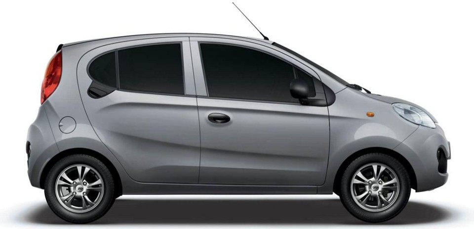 Chery QQ Smile zero quilômetro custa R$ 25.990. | Divulgação