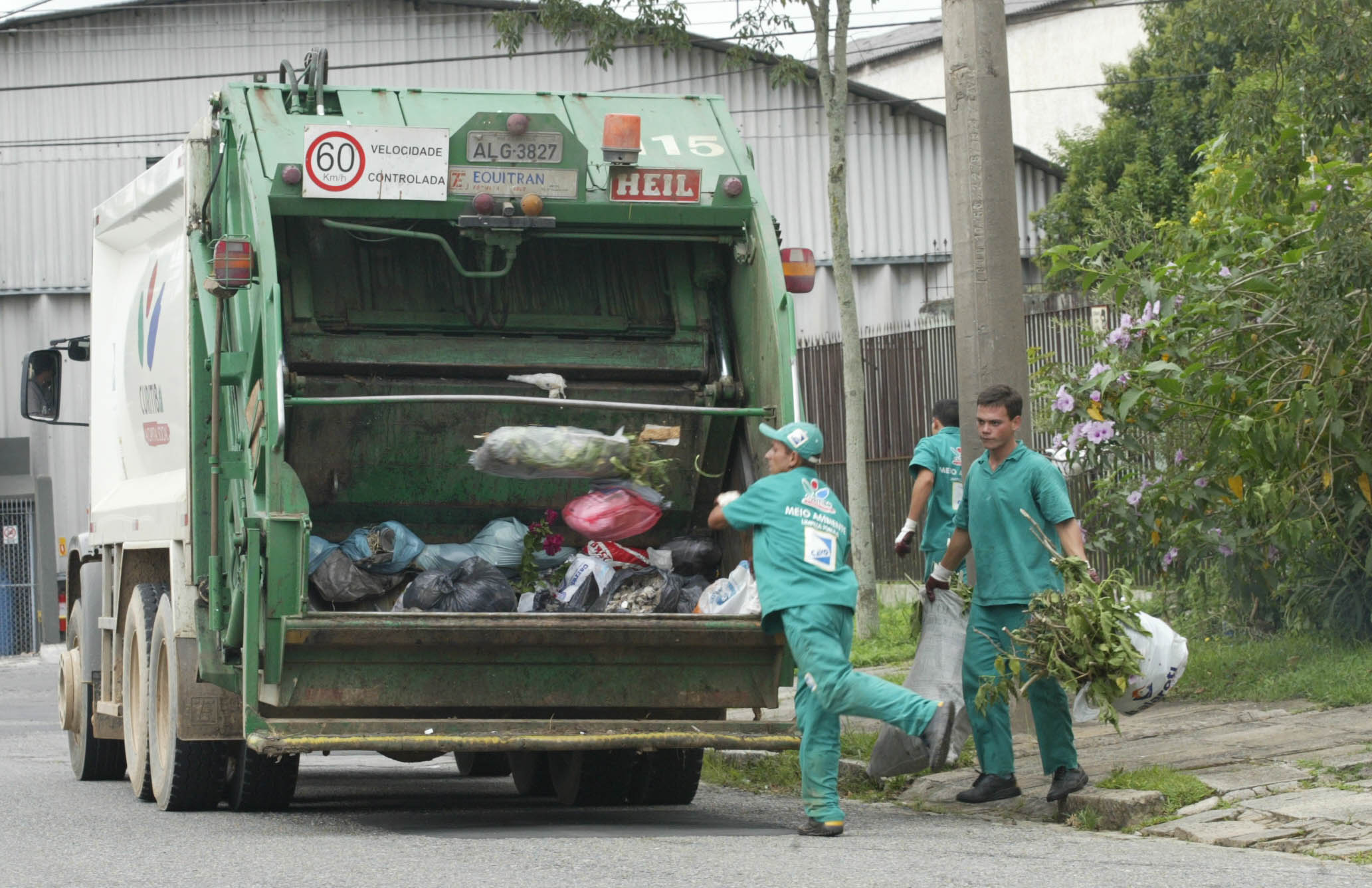 Serviço de coleta de lixo será afetado por greve geral em Curitiba | ANIELE NASCIMENTO/Gazeta do Povo