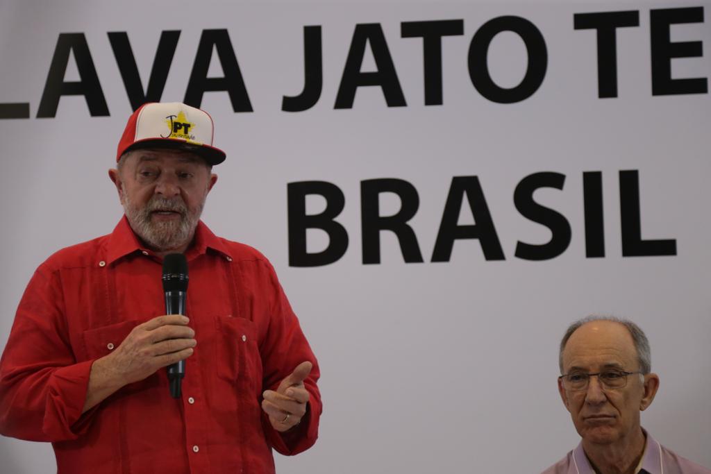 Lula, em recente seminário do PT que abordou as consequências da Lava Jato: risco de prisão. | Paulo Pinto/Agencia PT