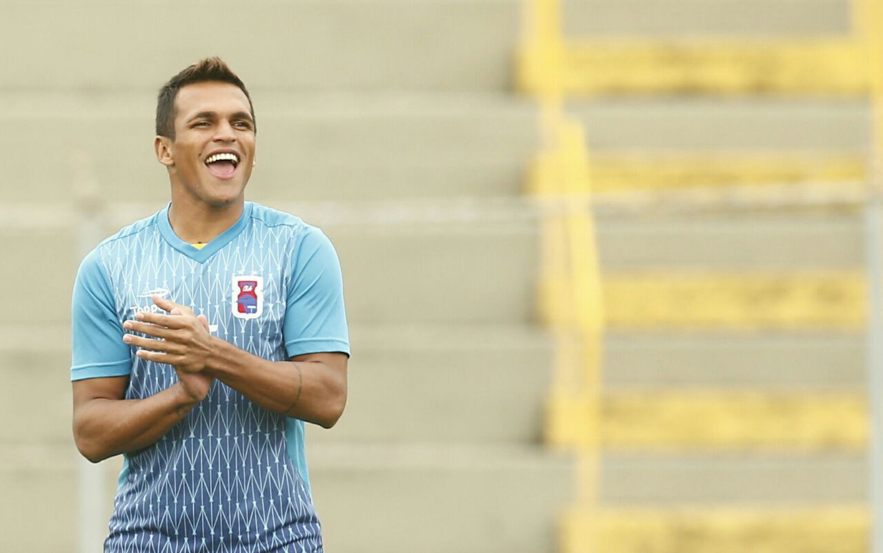 Robson foi o único jogador confirmado pelo técnico para enfrentar o ASA. | Hugo Harada/Gazeta do Povo