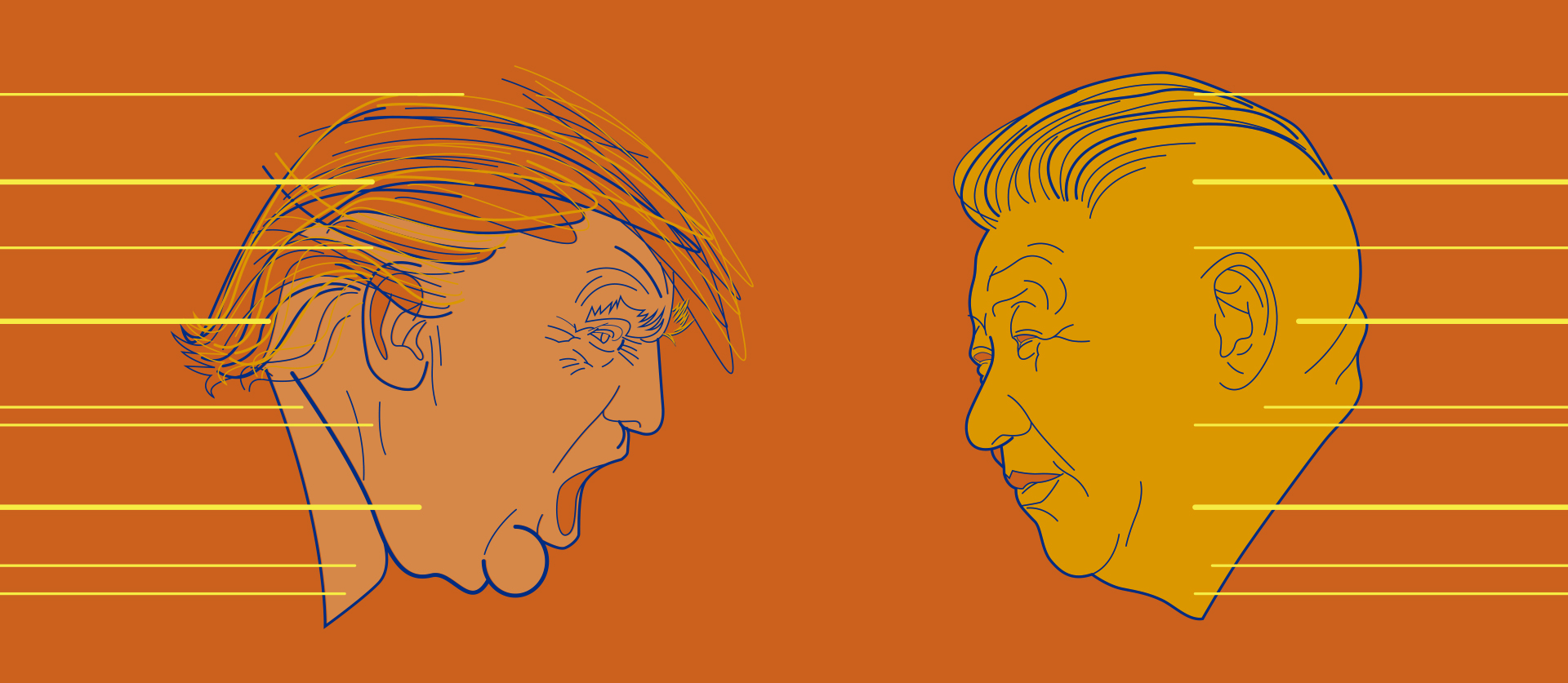 Estados Unidos vs. China. |