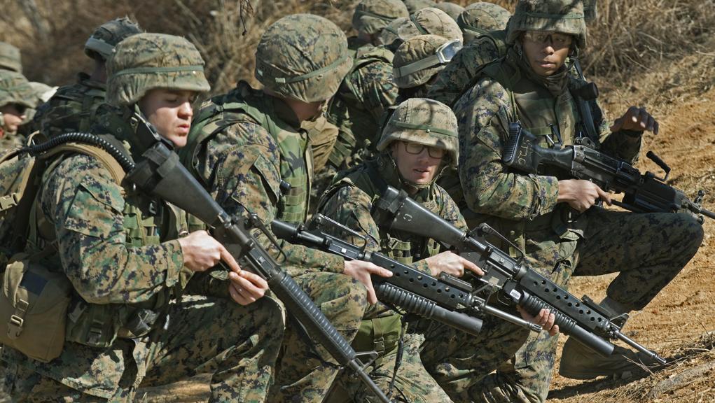 Tropas americanas no Afeganistão: conflito com a China poderia ter origem na fronteira entre a Coreia do Norte e do Sul | Paul J. Richards/AFP