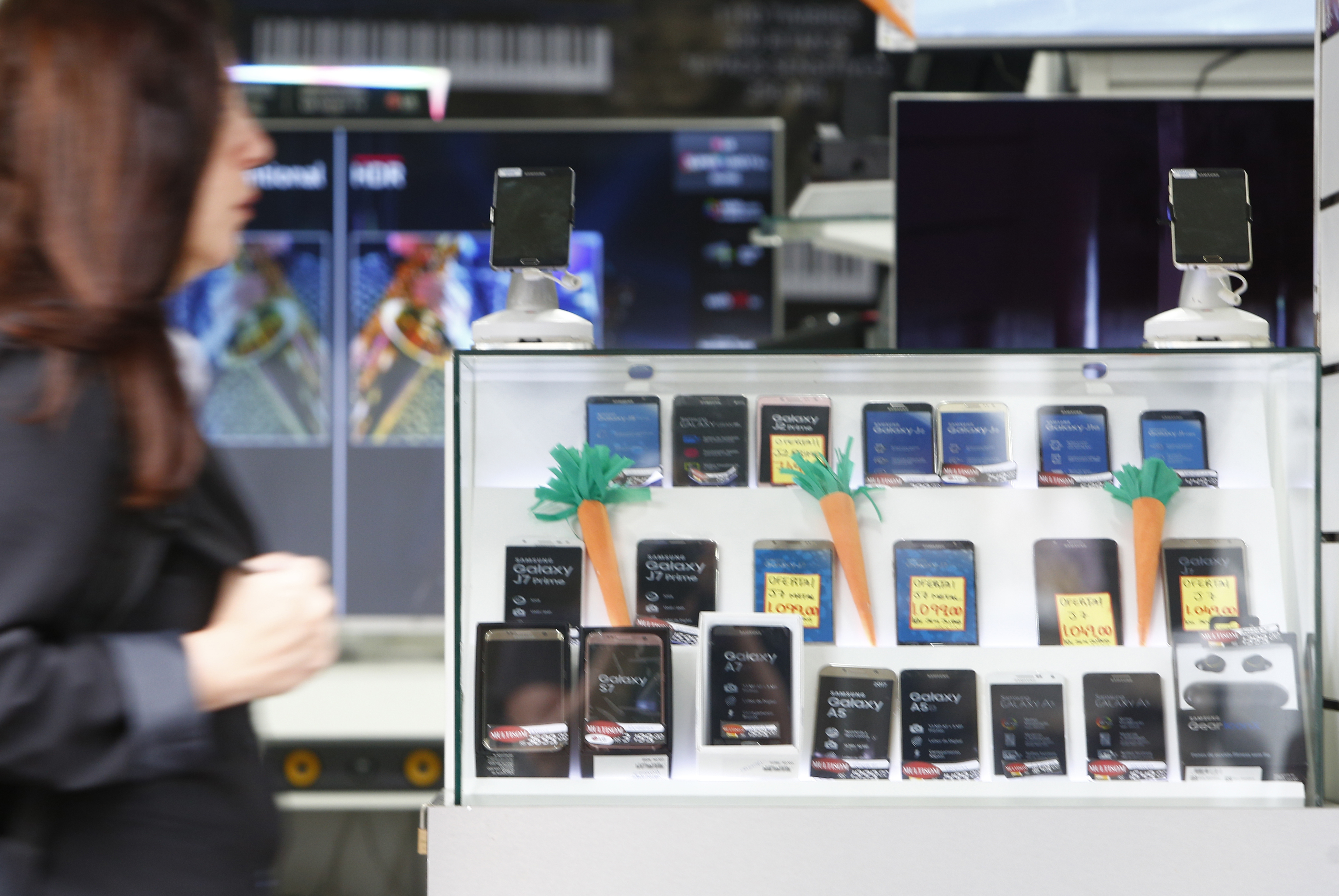 Roubos a lojas de celulares voltaram a ser registrados em Curitiba | Aniele Nascimento/Gazeta do Povo