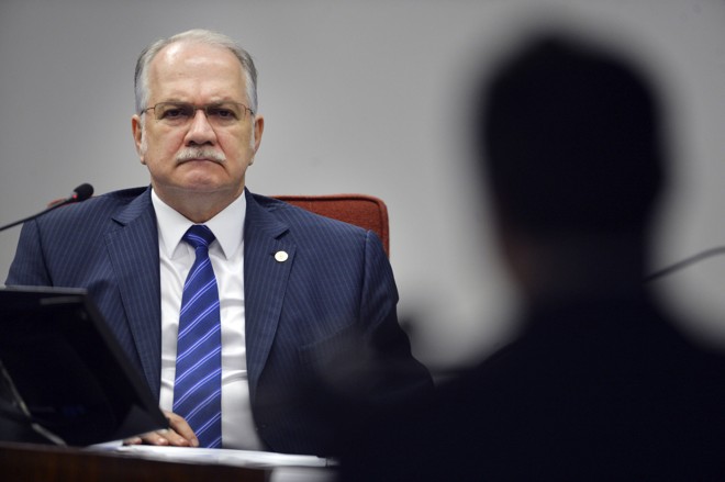 O ministro Edson Fachin, relator dos processos da operação Lava Jato no STF, autorizou a abertura de 76 inquéritos com base nos depoimentos de delatores da Odebrecht. | José Cruz/Agência Brasil