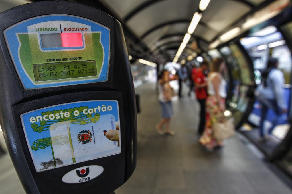 Sistema de bilhetagem eletrônica do transporte coletivo de Curitiba precisa passar por nova licitação | Jonathan Campos/Gazeta do Povo