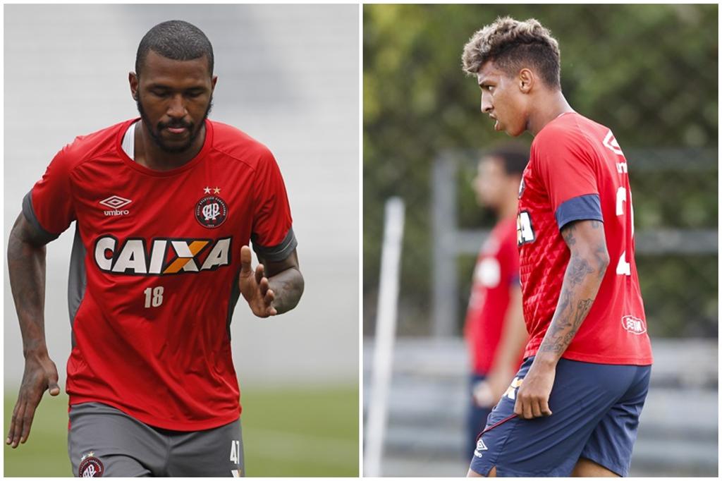 Coutinho e Crysan enfrentam má fase no Atlético. | /Gazeta do Povo
