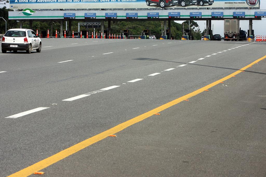 Praça de pedágio na BR-277: usuário poderá pagar com cartão de débito | HEDESON ALVES/HEDESON ALVES